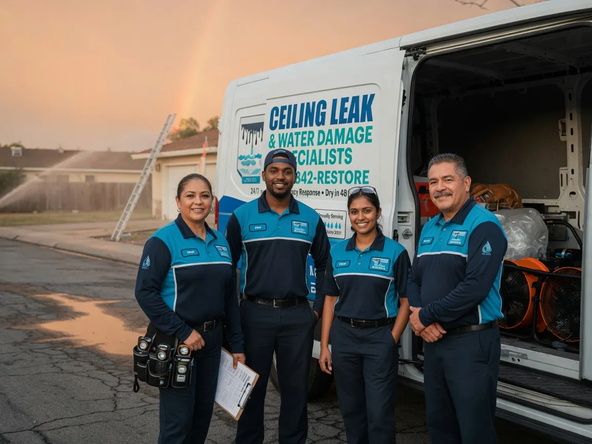 Ceiling Leak Cleanup company in Kerrick, MN